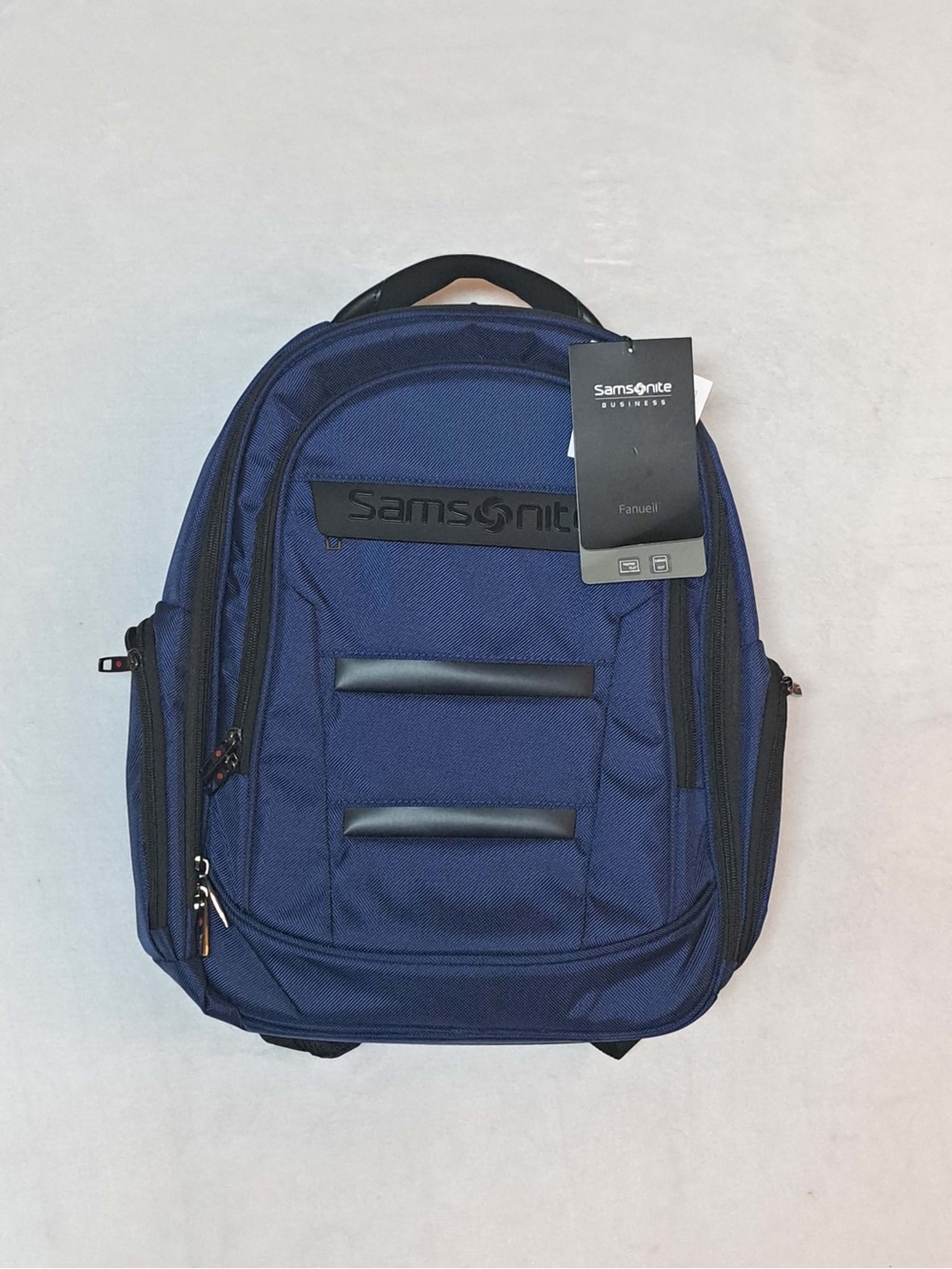 Samsonite Fanueil Business Backpack in Navy Blue